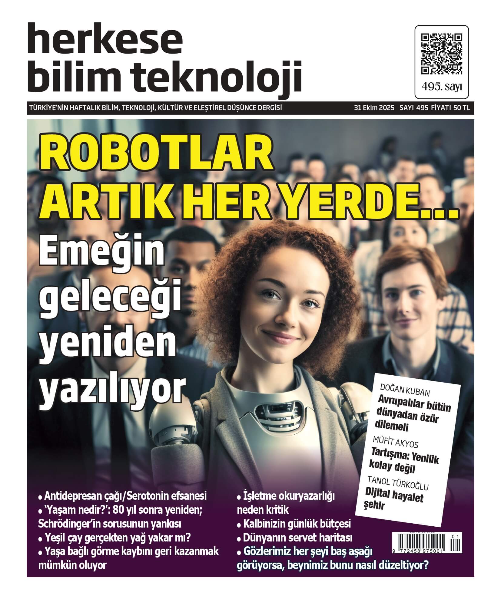 Sayı 495 (31 Ekim 2025) - Dijital (PDF)