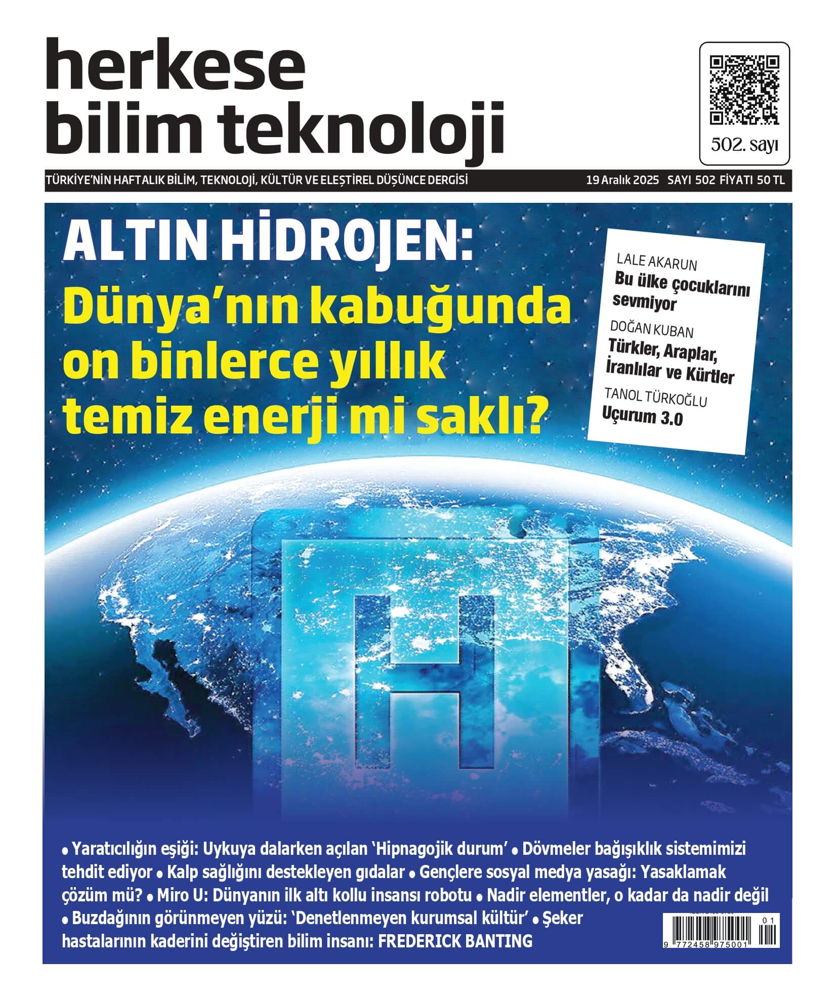 Sayı 502 (19 Aralık 2025) - Dijital (PDF)
