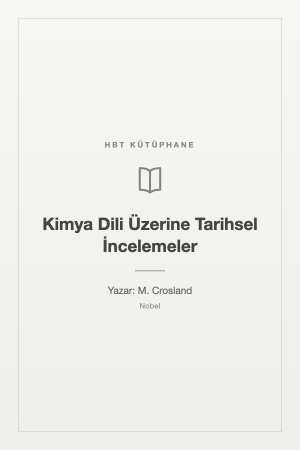 Kimya Dili Üzerine Tarihsel İncelemeler