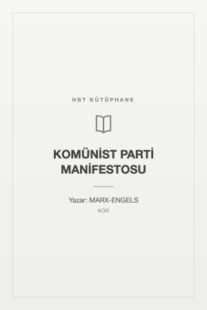 KOMÜNİST PARTİ MANİFESTOSU