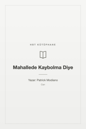 Mahallede Kaybolma Diye