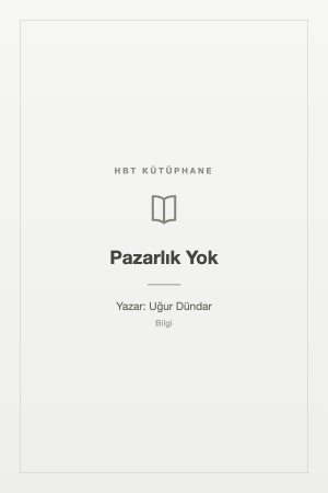 Pazarlık Yok