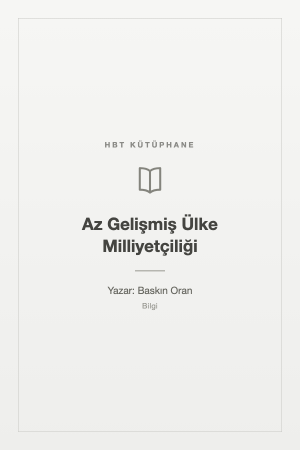 Az Gelişmiş Ülke Milliyetçiliği