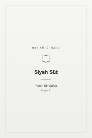 Siyah Süt