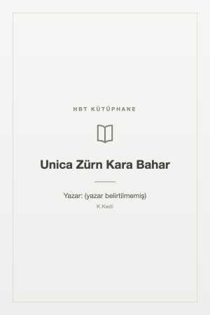 Unica Zürn Kara Bahar