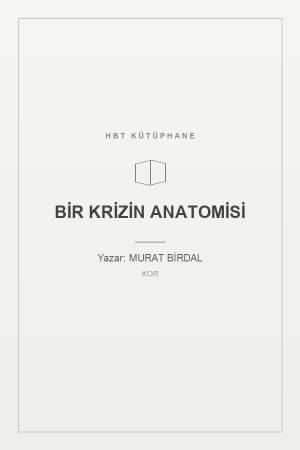 BİR KRİZİN ANATOMİSİ